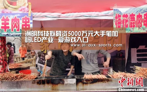 洲明科技拟募资5000万元大手笔加码LED产业-爱游戏入口(图2) 爱游戏APP
